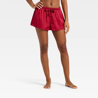 Women's Satin Pajama Shorts - Auden™ | Target