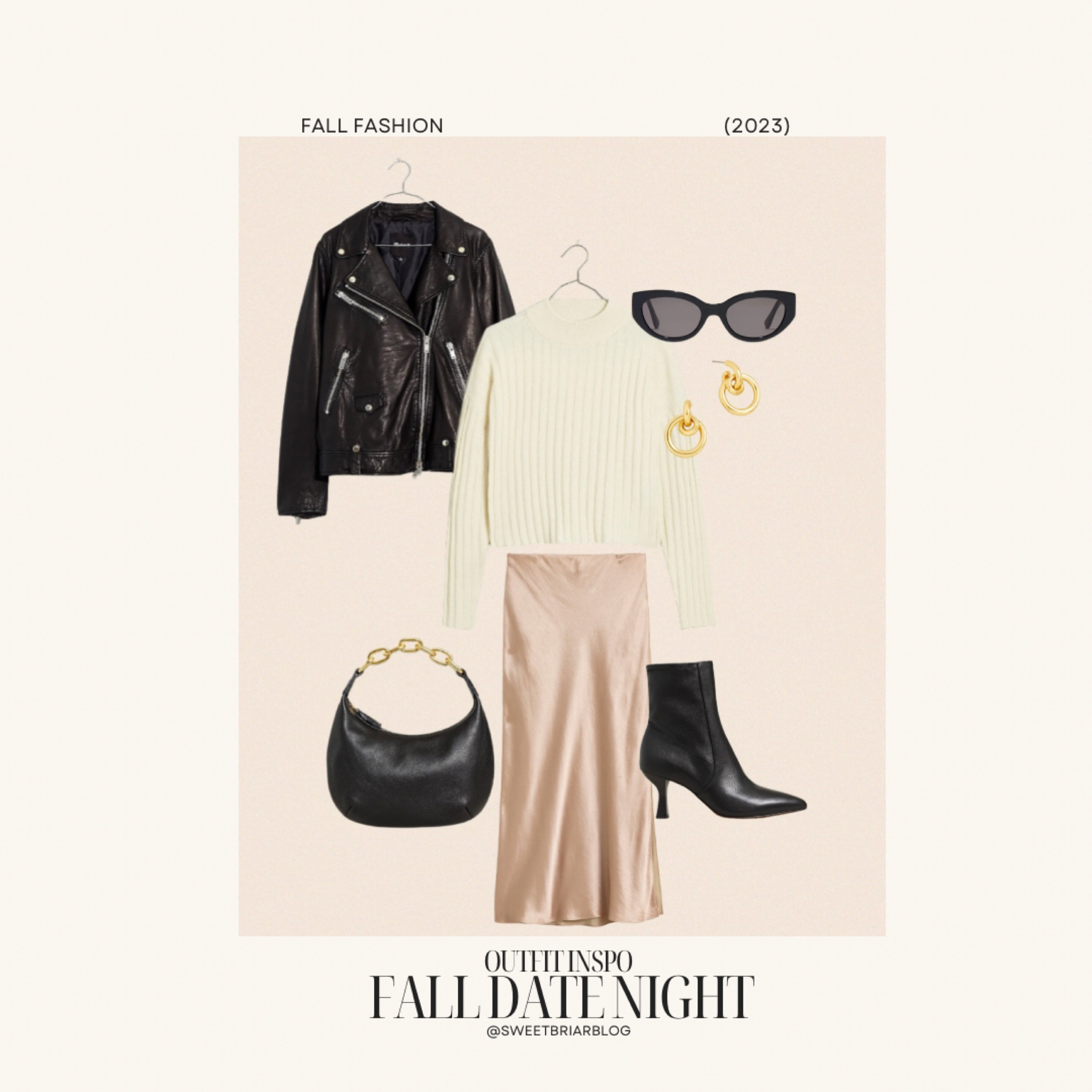 Perfect date night outfit // fall work to weekend look // styling satin skirt, boots and a leather jacket  

#LTKxMadewell 

#LTKstyletip #LTKHolidaySale