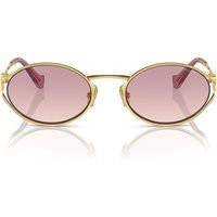 Miu Miu Sunglasses Mu52 Y 5 Ak06 S Gold/Brown Gradient Women | Balardi (US & Canada)