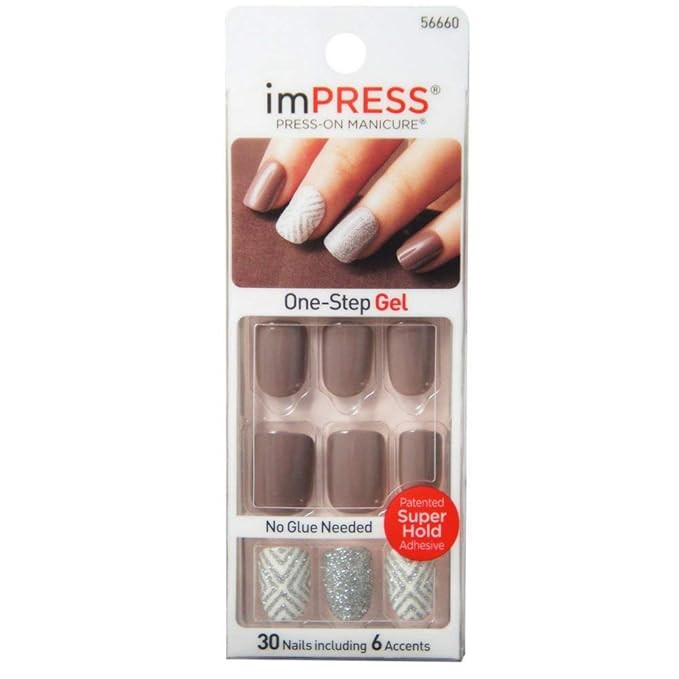 Impress Press-On Manicure, Ultra Gel Shine 30 ea (Styles May Vary) | Amazon (US)