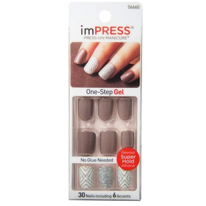 Impress Press-On Manicure, Ultra Gel Shine 30 ea (Styles May Vary) | Amazon (US)