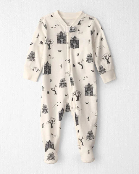 Baby Organic Cotton Sleep & Play Pajamas in Spooky Village - Little Planet | Carter's | Carter's Inc