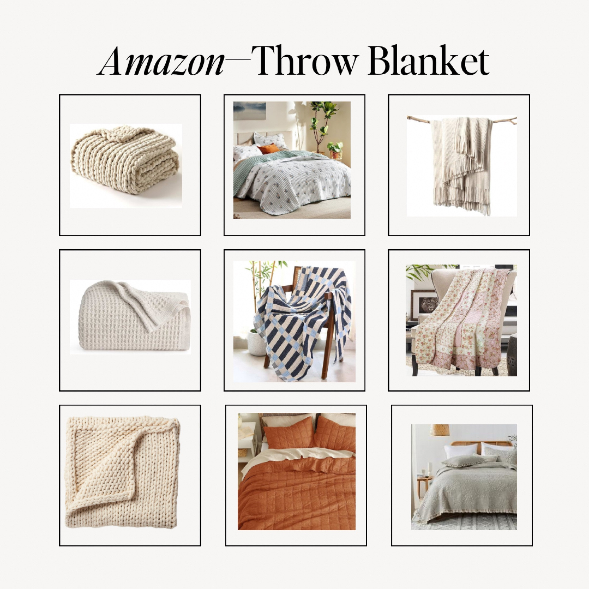 Amazon Throw Blankets