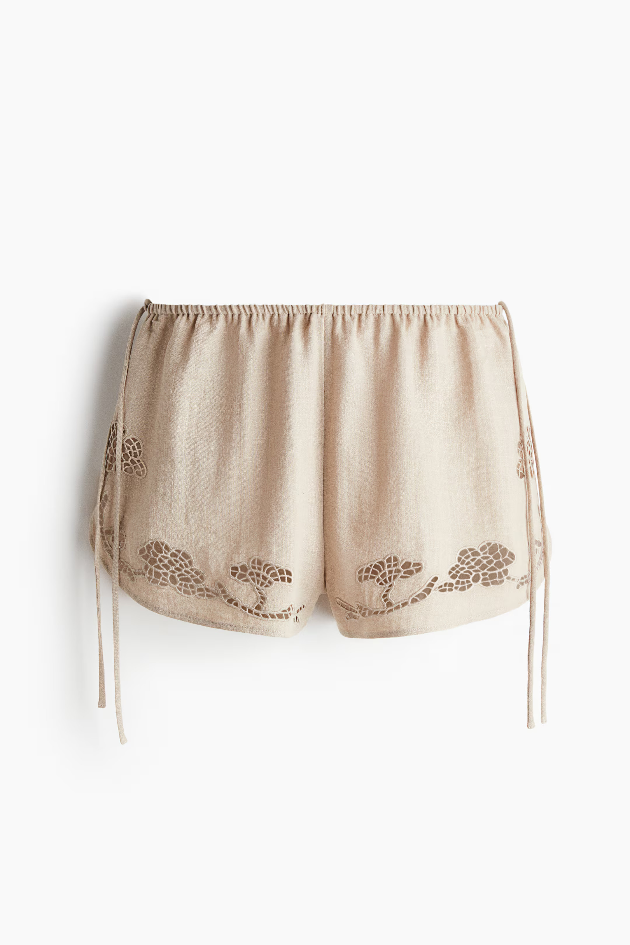 Beach Shorts with Eyelet Embroidery | H&M (US + CA)