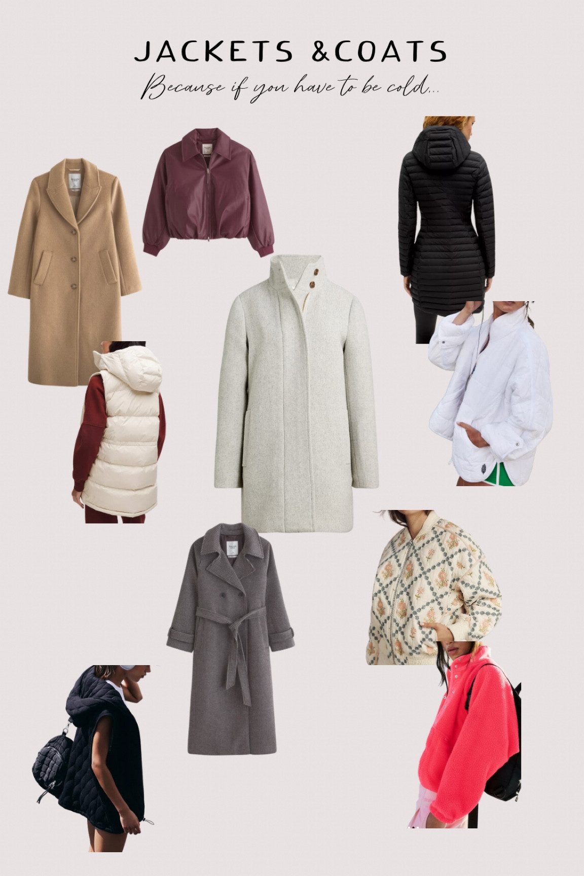 … you might as well look cute! I am not a fan of cold weather, but cute and fun jackets help!



#LTKSeasonal #LTKFindsUnder100 #LTKSaleAlert