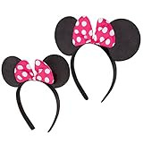 Disney Girls Minnie Mouse Ears Headbands, Set Of 2 For Mommy And Me, Matching for Adult and Little G | Amazon (US)