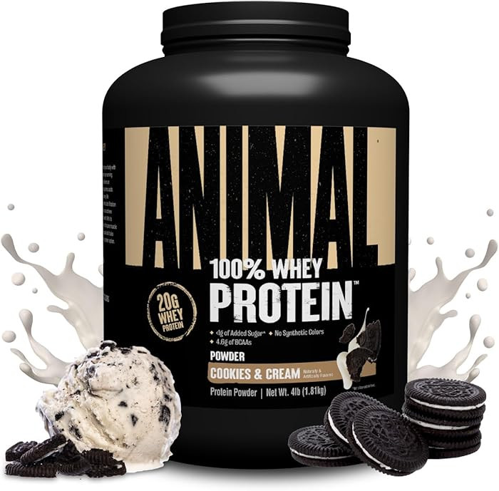 Animal 100% Whey Protein Powder – Whey Blend for Pre Workout or Post Workout, Recovery, Anytime... | Amazon (US)