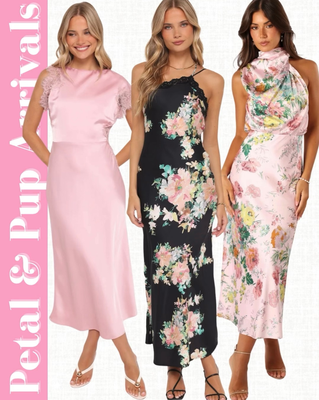 Wedding guest dress drop from Petal and Pup! 

Wedding guest 
Wedding guest dresses 
Pink wedding guest dress
Pink dress
Floral dress 
Floral wedding guest dress

#LTKWedding #LTKMidsize #LTKU