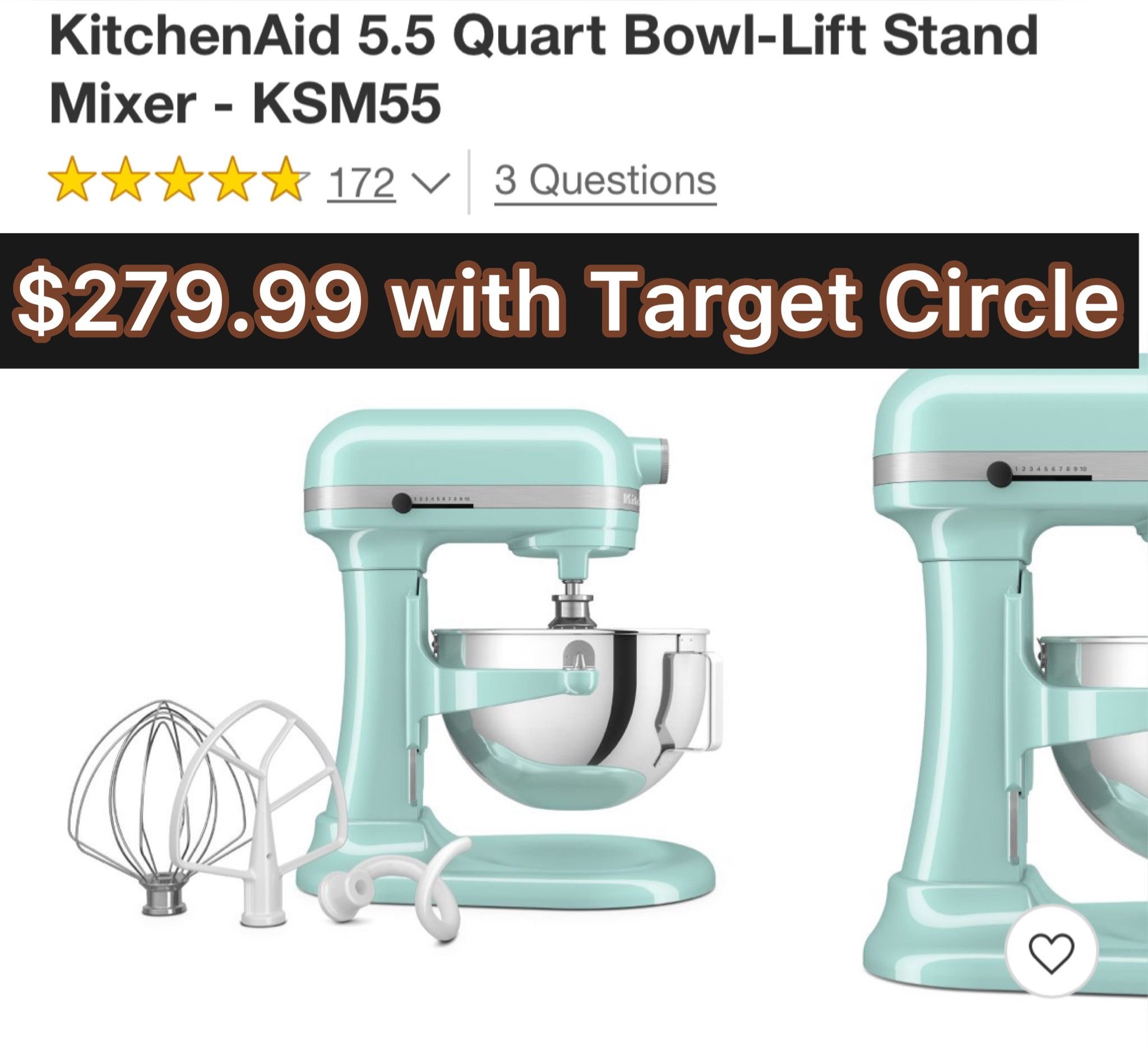 KitchenAid 5.5-Quart Bowl-Lift Stand Mixer