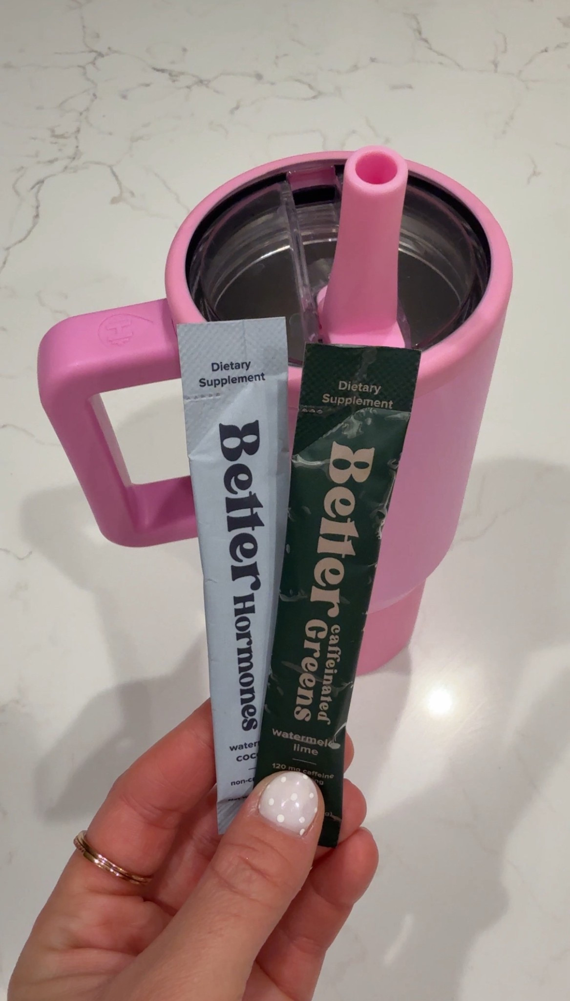 My favorite way to start my morning! The Better caffeinated greens + the Better hormone is the perfect combo!!

#LTKmorningroutine #LTKdayinmylife #LTKfoodie