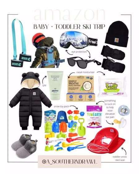 Amazon - Amazon baby and toddler - winter essentials for baby - snow toys - ski trip essentials - apres ski - ski trip with toddler - traveling with baby - skiing - snowboarding - mountain trip

#LTKbaby #LTKfamily #LTKtravel