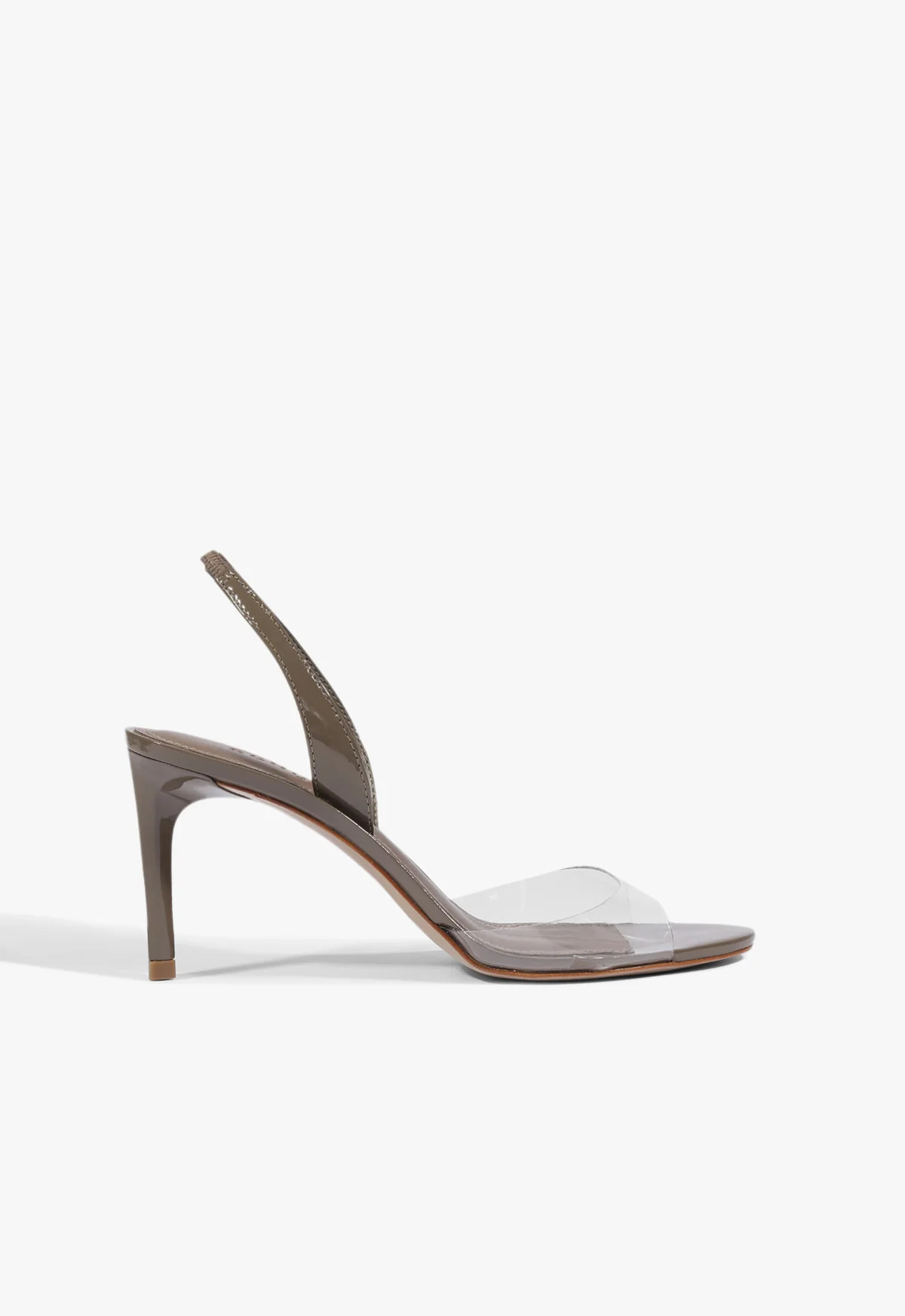 Scarlett Sling Mid Vinyl Patent Sandal | Schutz (US)