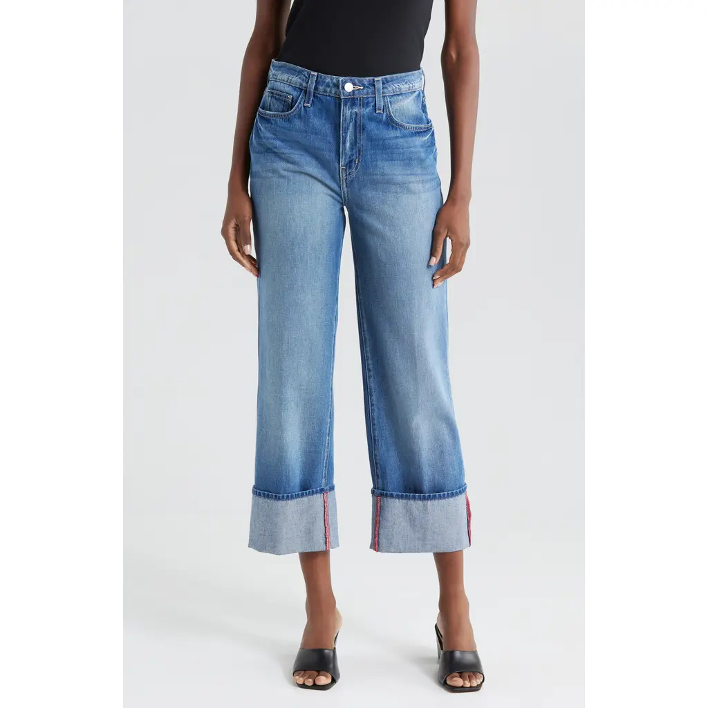 L'AGENCE Leighton Cuff Stovepipe Jeans in Brentwood at Nordstrom, Size 28 | Nordstrom