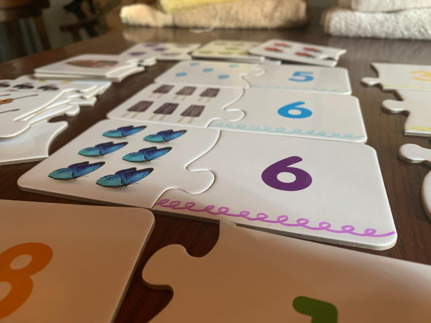 The Learning Journey: Match It! - Counting - 30 Piece Self-Correcting Number & Learn to Count Puz... | Amazon (US)