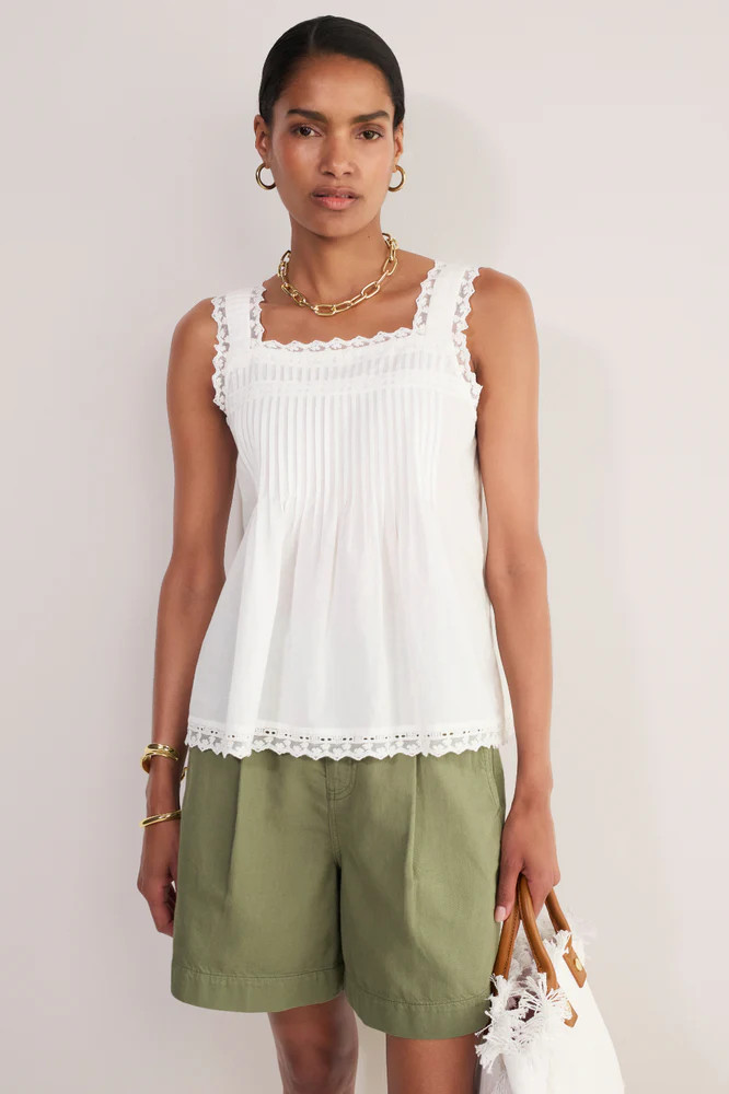Clemence Cami - White | WYSE London