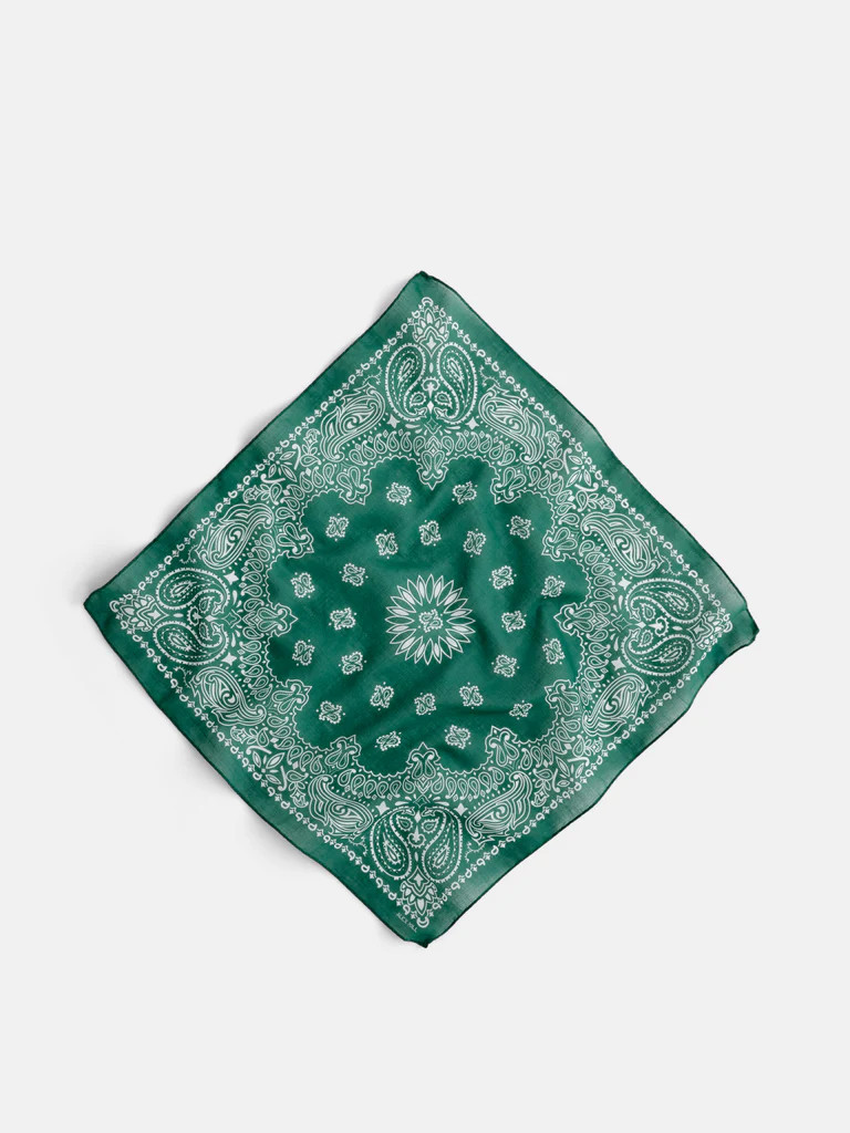 Two Tone Bandana in Cotton | Alex Mill