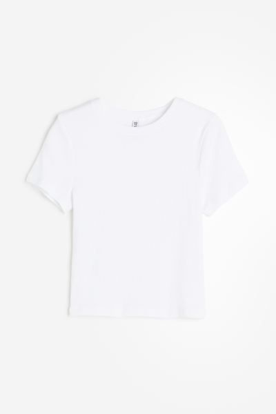 Fitted T-shirt | H&M (US + CA)