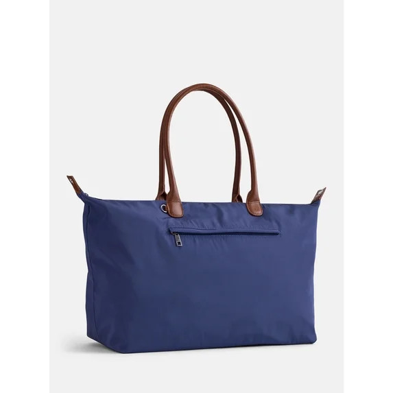 No Boundaries Weekender Tote Bag, Women's, Navy | Walmart (US)
