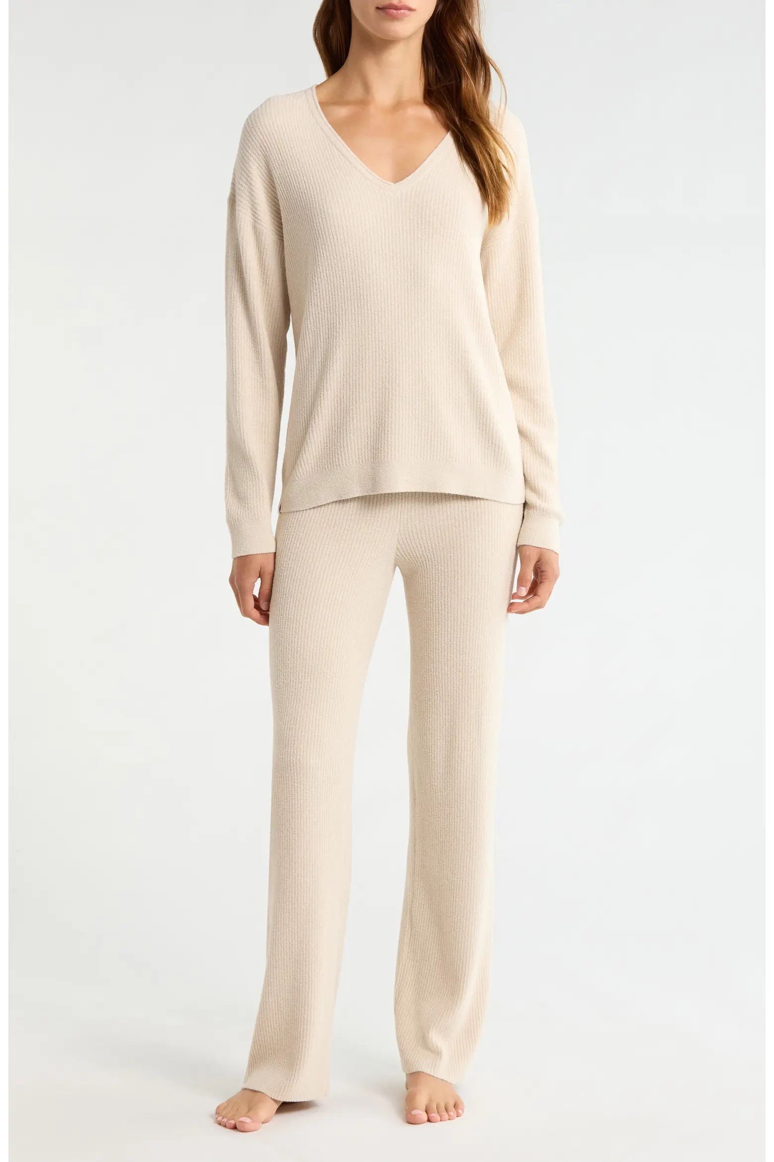 CozyChic® Ultra Lite® Rib Pajamas (Women) | Nordstrom | Nordstrom
