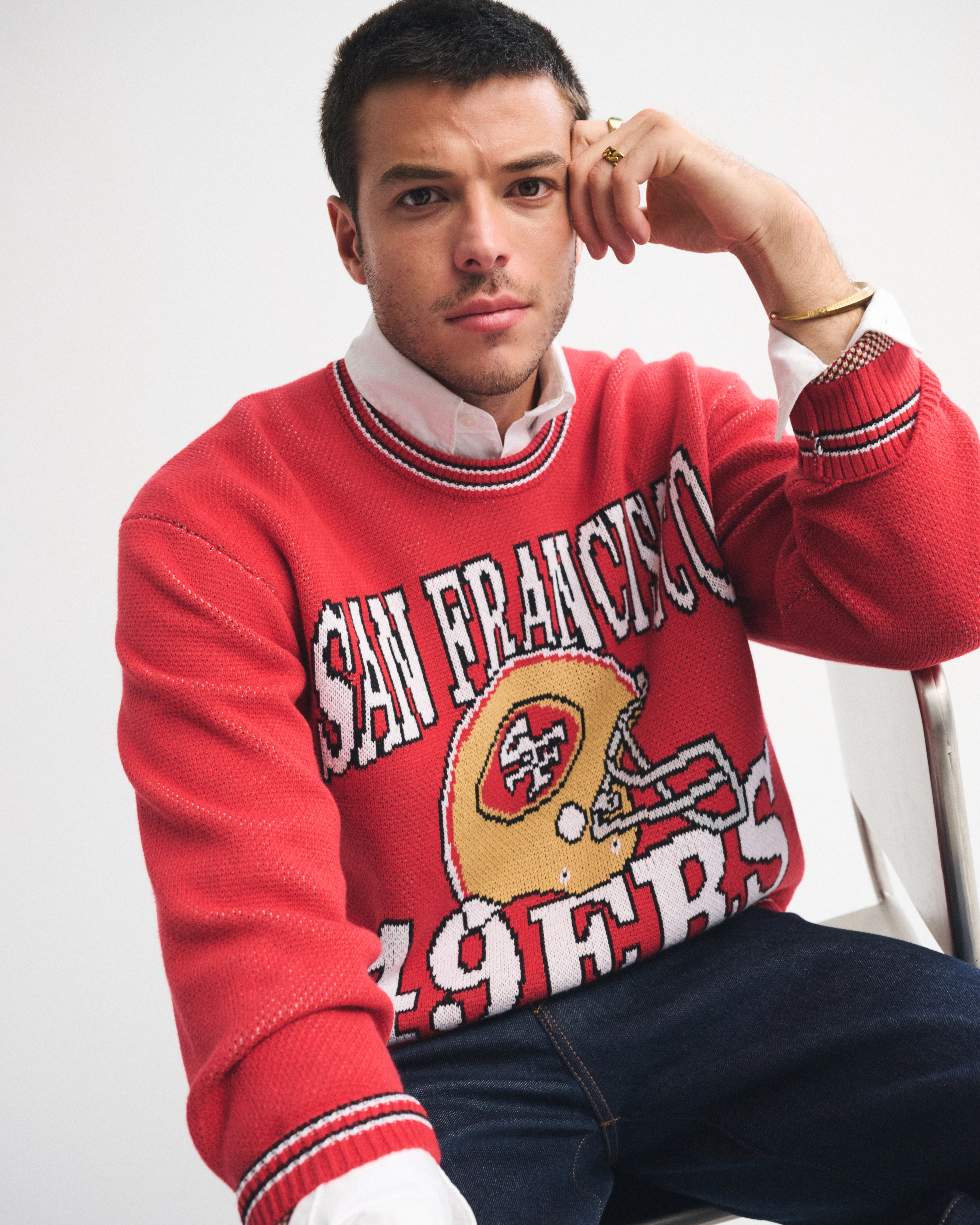 San Francisco 49ers Crew Sweater | Abercrombie & Fitch (US)