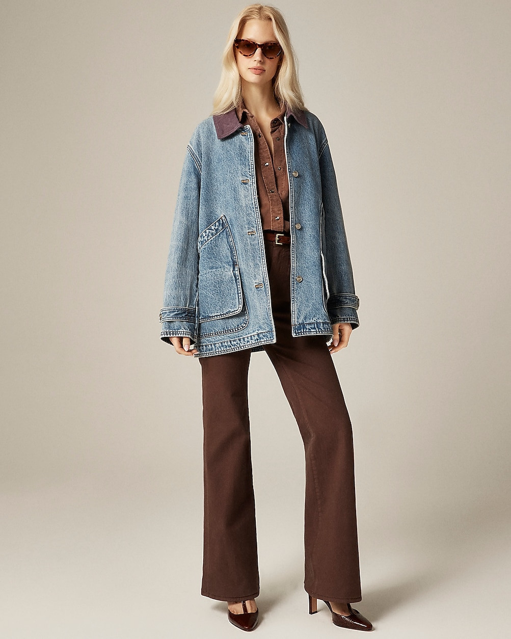 Relaxed Barn Jacket™ in denim | J. Crew US