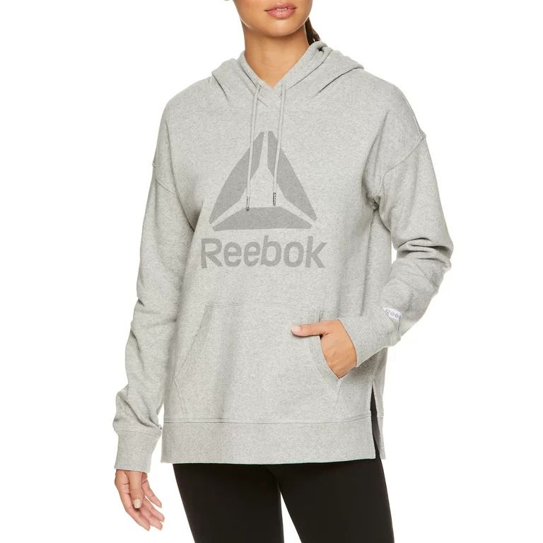Reebok Women's Elite Cozy Graphic Hoodie with Drawstring and Pockets | Walmart (US)