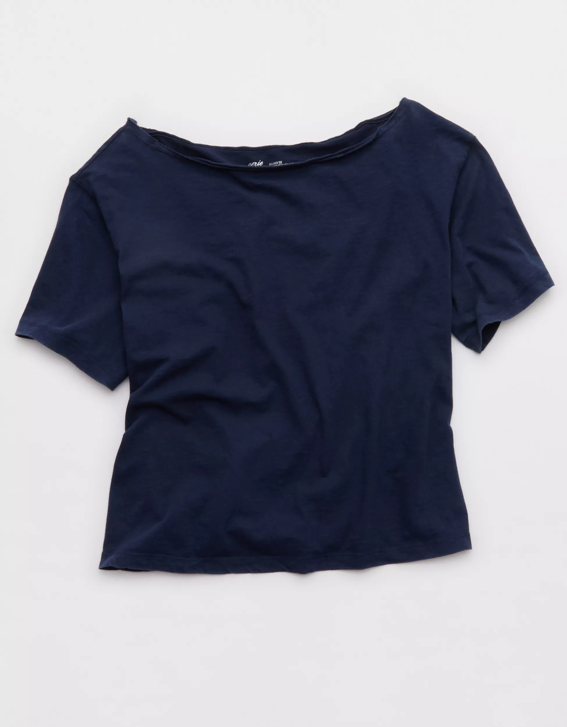 Aerie Off-The-Shoulder Relaxed Tee | Aerie