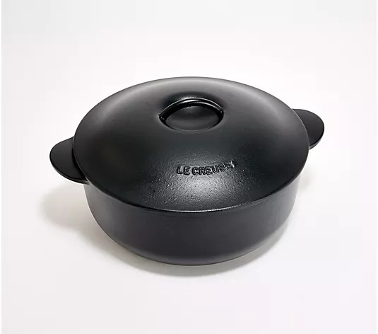 Le Creuset Heritage 4-qt Enameled Cast Iron Round Oven w/ Lid - QVC.com | QVC