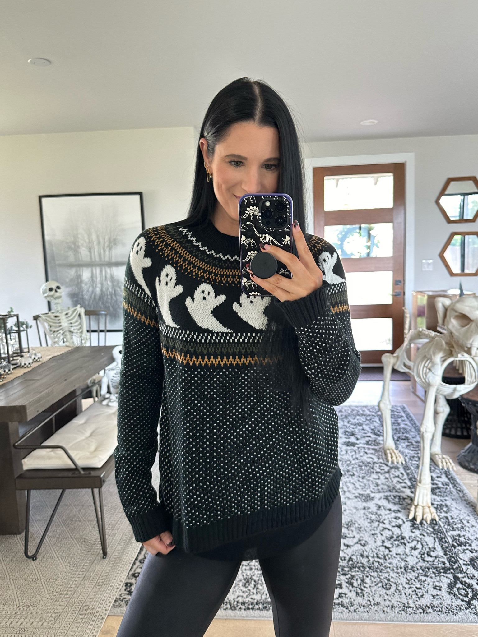 The perfect ghost sweater for Halloween! It’s only $40 and I’m wearing the size M/L. 

Halloween sweater, fall sweater, Halloween costume, Halloween Inspo, Halloween inspiration 

#LTKFindsUnder50 #LTKStyleTip #LTKSeasonal