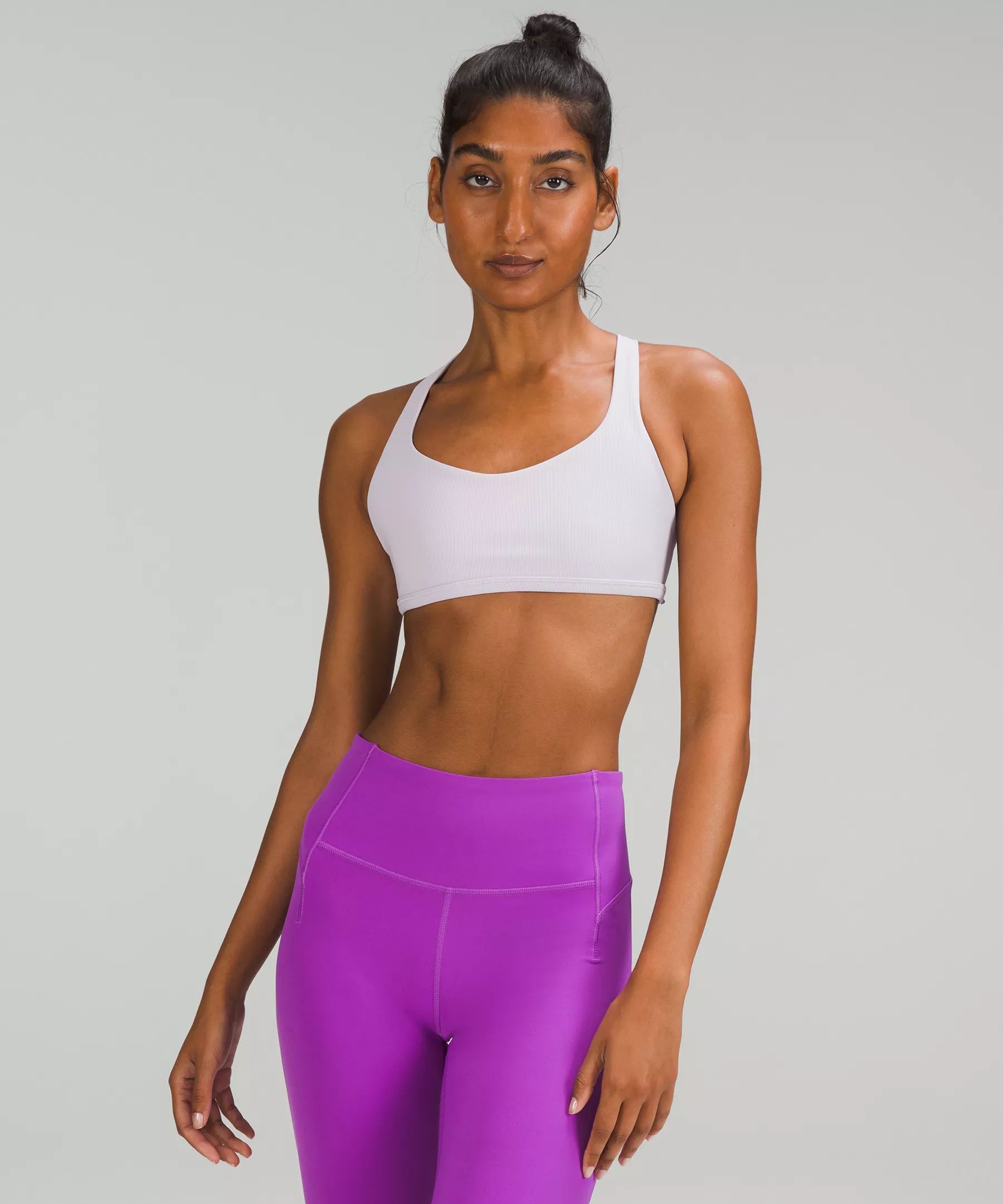 Free to Be Ribbed Bra - Wild Light Support, A/B Cup | Lululemon (US)