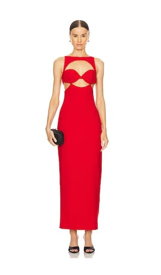 Eden Dress in Red Maxi Dress | Red Fall Dress | Red Cocktail Dress | Revolve Clothing (Global)