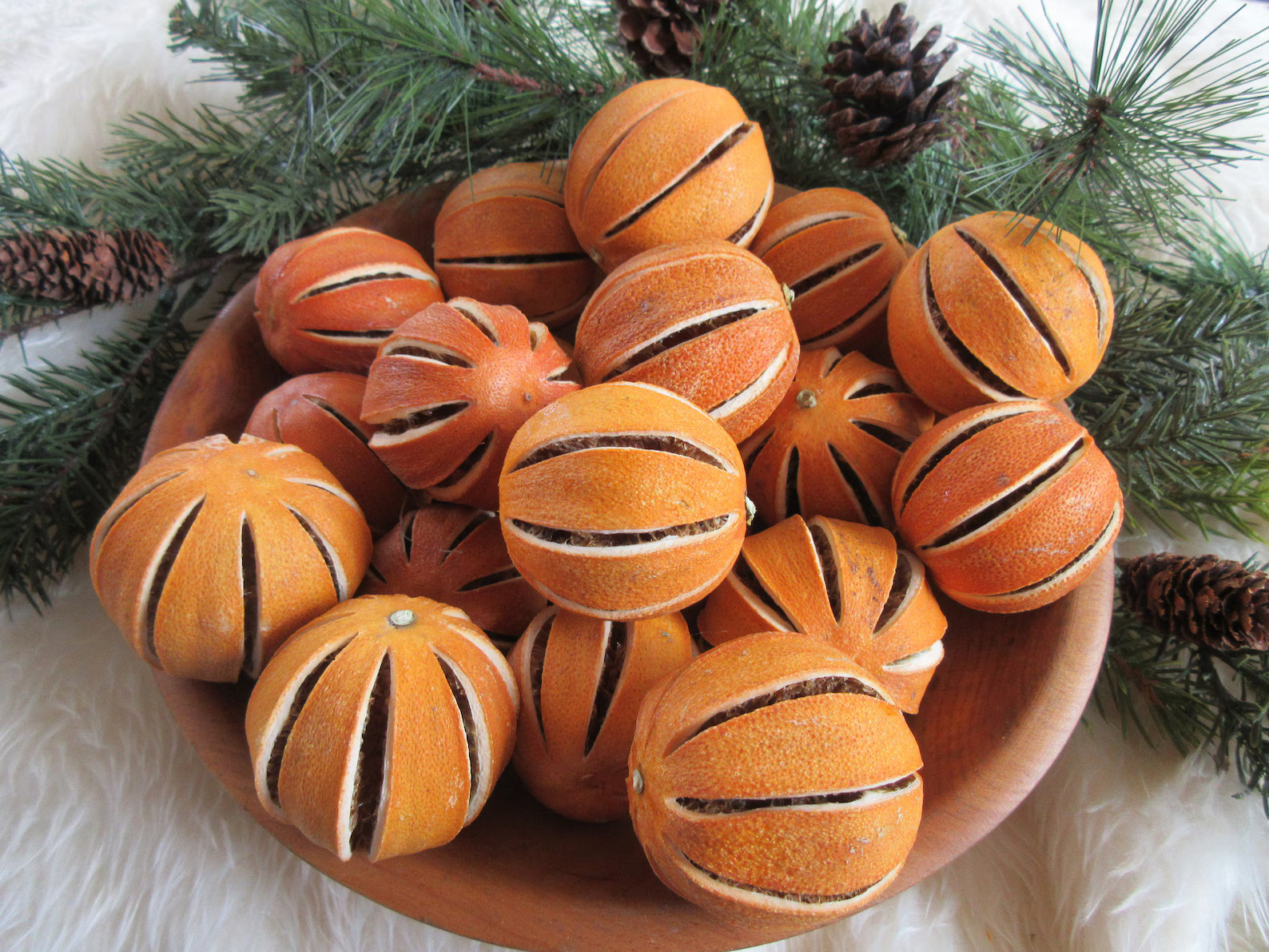 Whole Dried Oranges - 1 Pound - Primitive Oranges - Orange Bowl Fillers - Christmas Dried Oranges... | Etsy (US)