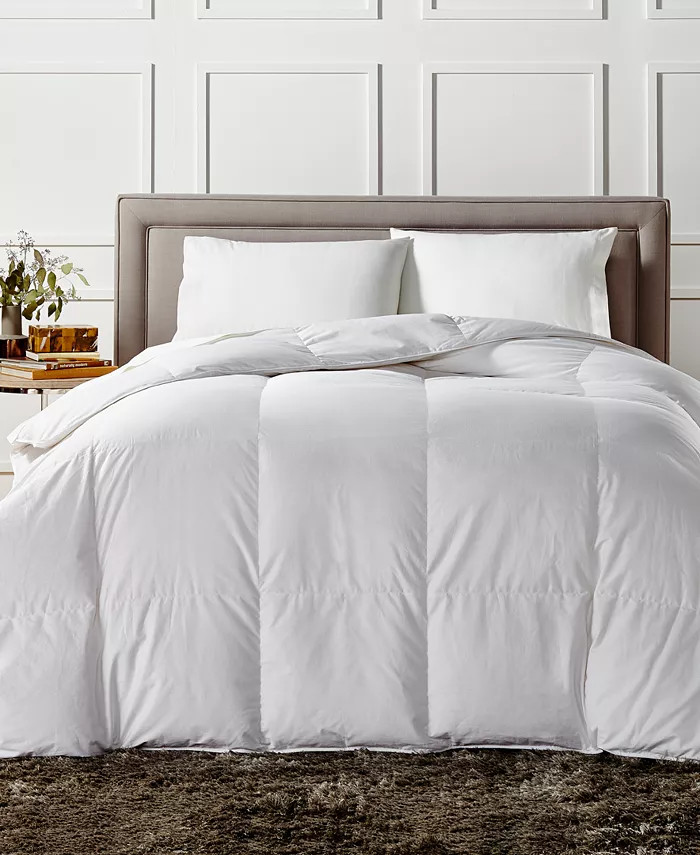 Charter Club White Down Medium Weight Comforter, King, Created for Macy's - Macy's | Macy's