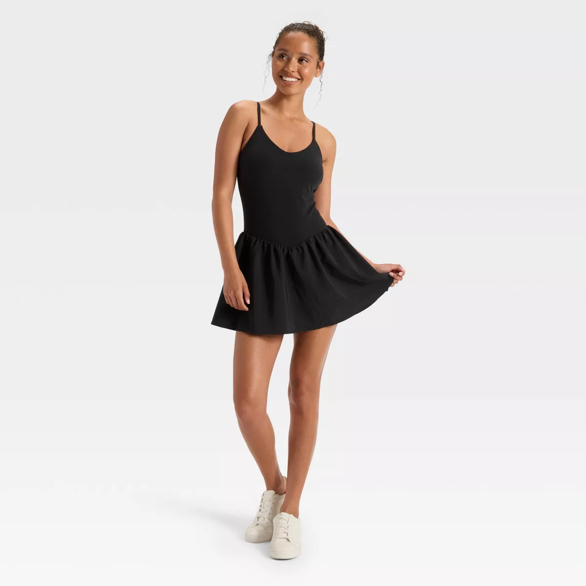 Women's Drop Waist Active Dress - JoyLab™ Black L | Target