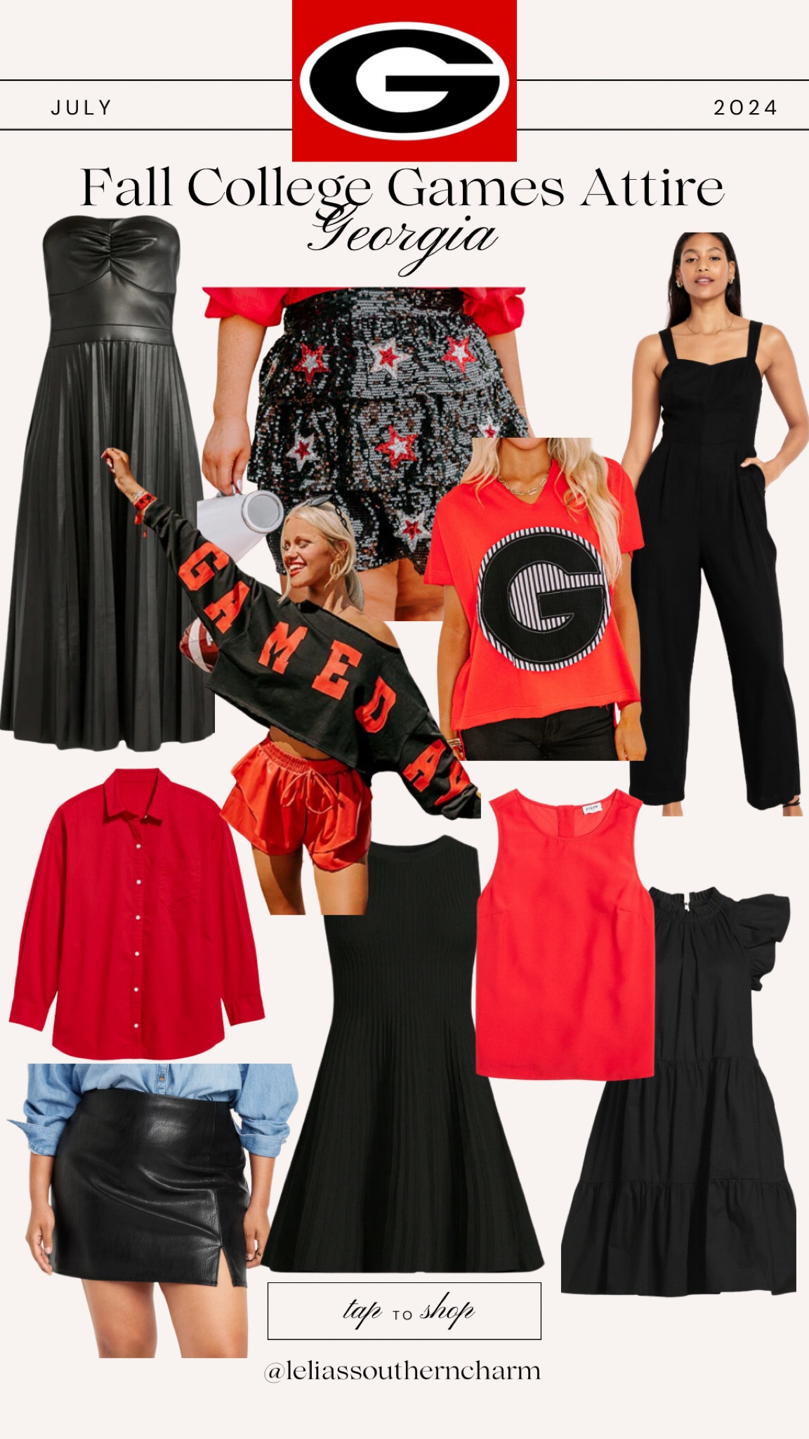 Did someone say Georgia Dawgs??? Here’s a round up of GameDay of black and red! 🖤🏈❤️

#LTKFindsUnder100 #LTKBacktoSchool #LTKStyleTip