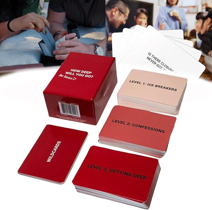 How Deep Will You Go Card Game, How Deep Will You Go? Original Conversation Game, How Deep Will Y... | Amazon (US)