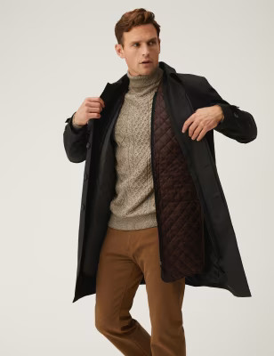 Classic Padded Mac | Marks & Spencer (UK)