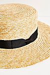 Spencer Straw Boater Hat | Free People (Global - UK&FR Excluded)