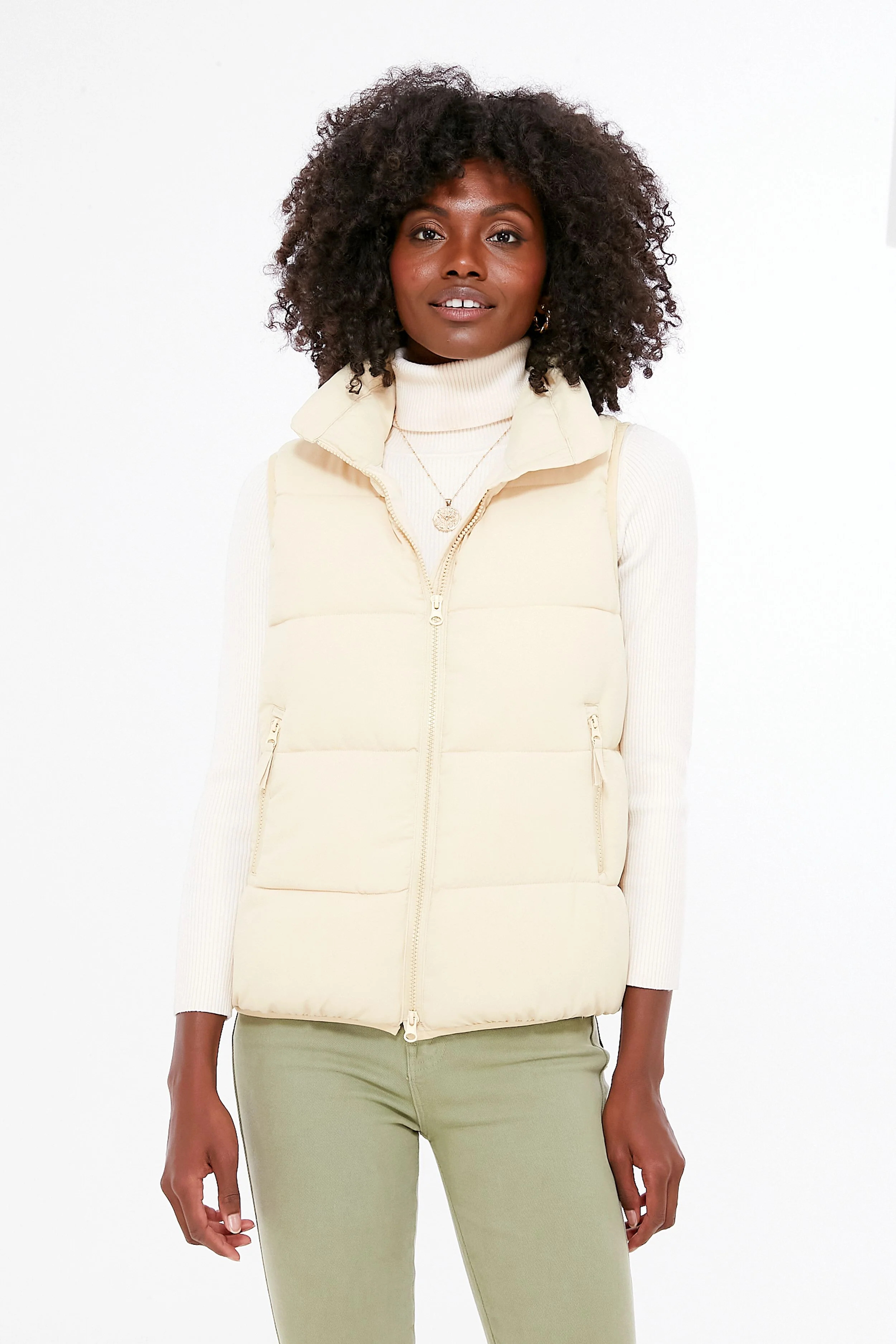 Cream Asher Vest | Tuckernuck (US)