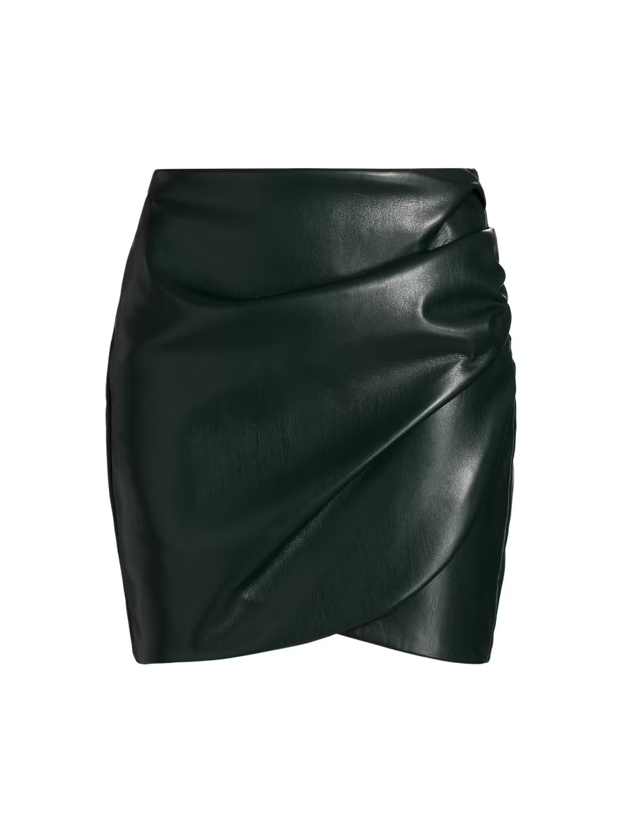 Shyann Faux Leather Miniskirt | Saks Fifth Avenue