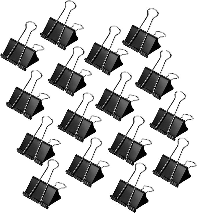 Amazon Basics Binder Paper Clip - Small, 12 Clips per Pack, 12-Pack | Amazon (US)