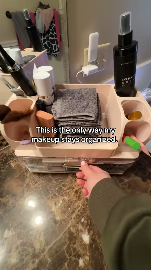 If your makeup always ends up a mess, this is the only way mine stays organized. It’s a makeup organizer with drawers that keeps everything neat, easy to find, and actually looks cute on your counter.


#LTKselfcare #LTKHome #LTKBeauty