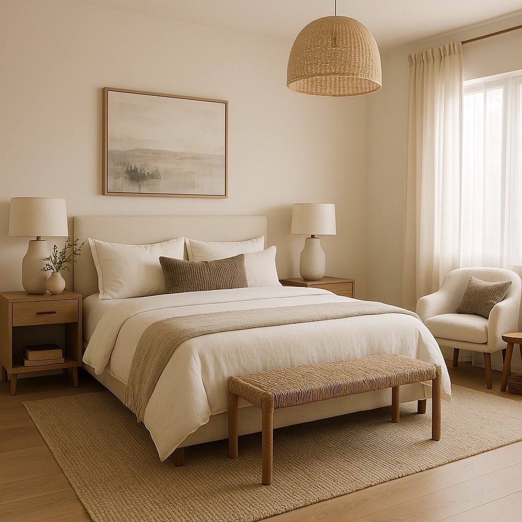 Neutral, Minimal, and Cozy: A Bedroom That Heals
A neutral, minimal bedroom isn’t just beautiful, it’s a mental health booster. Soft tones and clutter-free spaces create a calming environment that helps reduce anxiety, improve sleep, and promote peace of mind. Add cozy textures like linen bedding or a warm throw to feel grounded and comforted. Simplicity really is the ultimate form of serenity.

#LTKFamily #LTKStyleTip #LTKHome