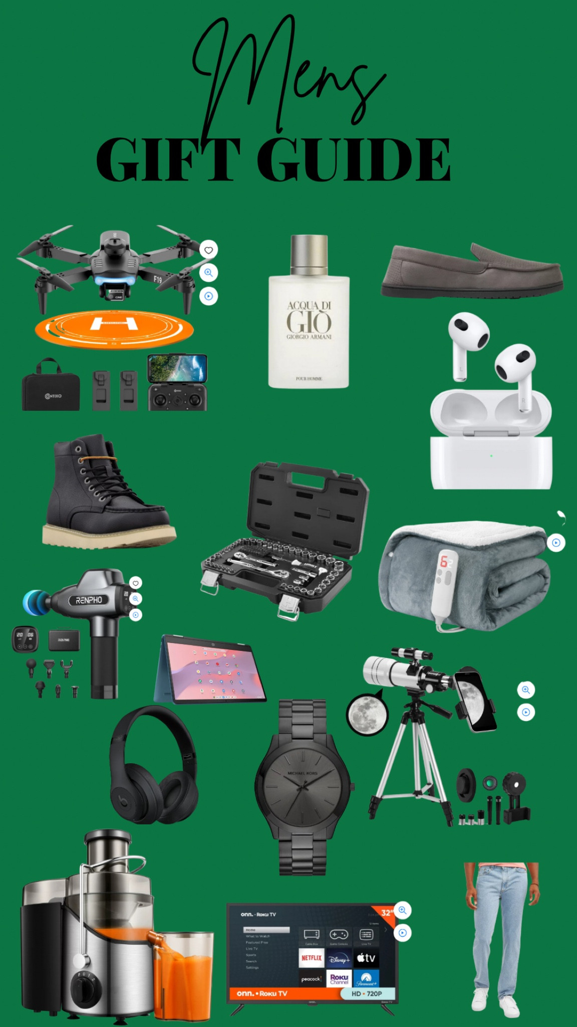 Here’s my gift guide of some of the hottest products & sales for that special man in your life! 



#LTKmens #LTKGiftGuide #LTKsalealert