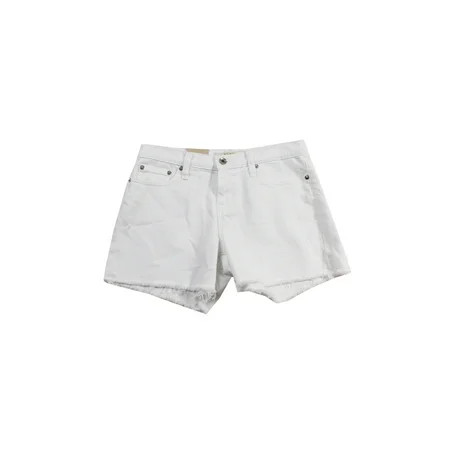 Big Star White Alex Frayed-Hem Shorts 28 | Walmart (US)