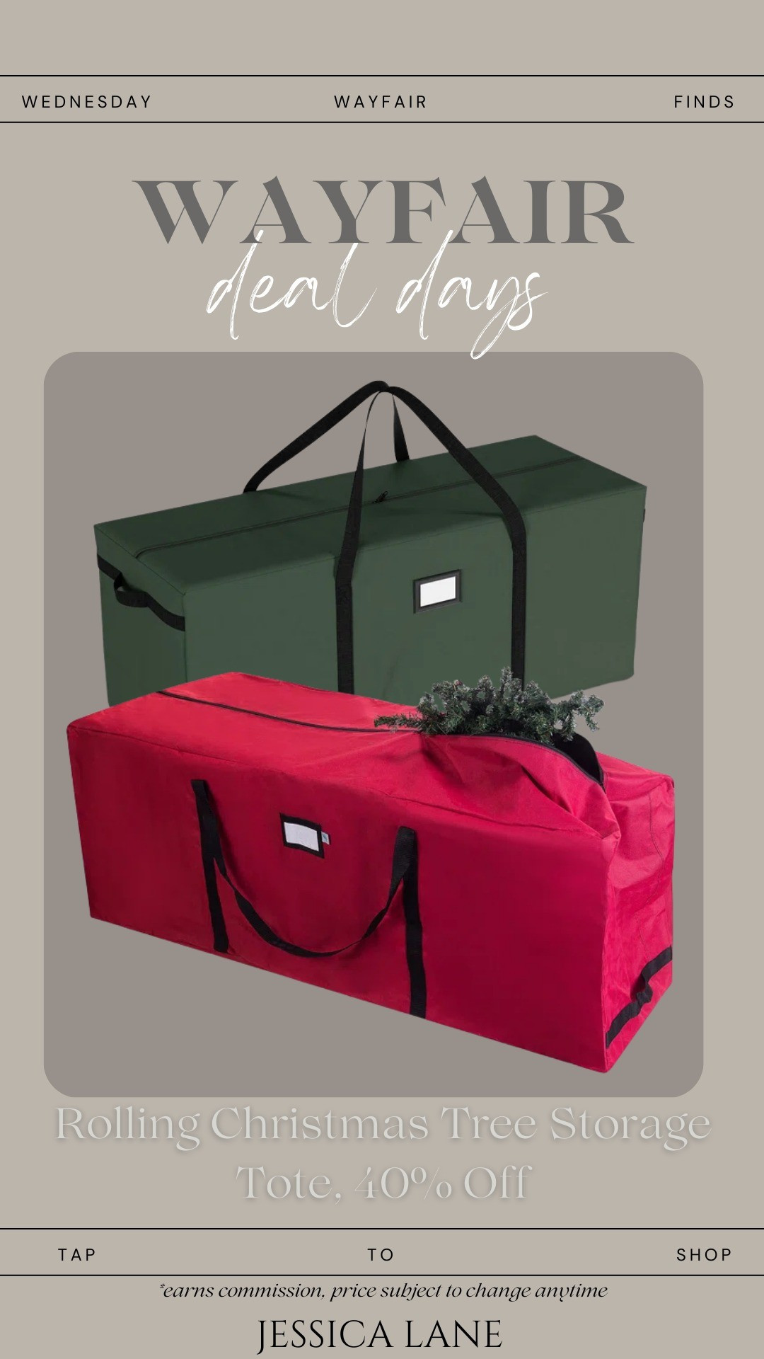 The easiest way to store your tree without the mess. Durable, zippered, and rolls right into storage. #holidaystorage #christmasprep #ltkhome

#LTKHoliday #LTKSeasonal #LTKHome