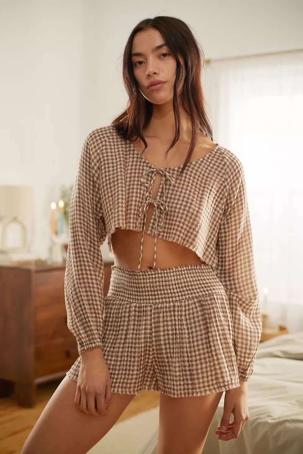 Out From Under Alice Tie-Front Top | Urban Outfitters (US and RoW)