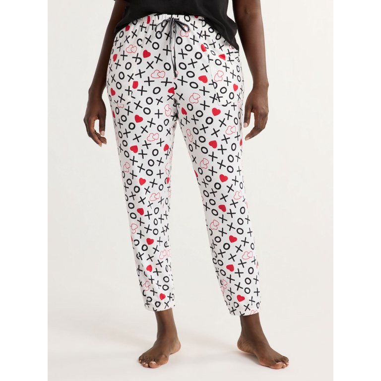 Joyspun Women's and Women’s Plus Hacci Knit Sleep Joggers, Sizes XS to 3X | Walmart (US)