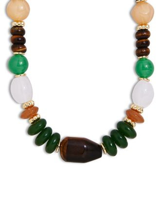 Anessa Tiger Eye Beaded Statement Necklace, 14-17" | Bloomingdale's (US)