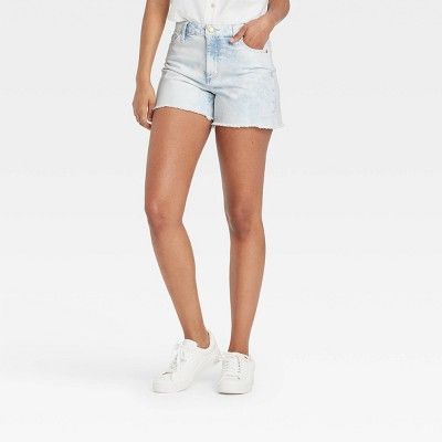 Women's High-Rise Midi Jean Shorts - Universal Thread™ | Target